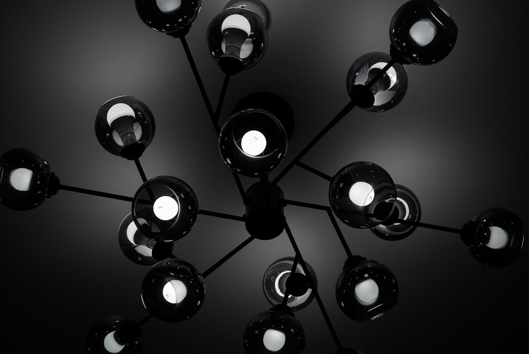 Photo Modern chandelier